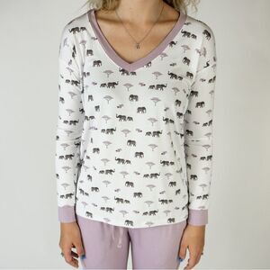 Bubble Baby‎ Elephant Long Sleeve T-Shirt Lavender L/XL NWT IN PACKAGE